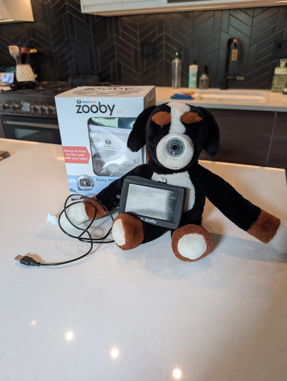 Zooby Baby Monitor For Car